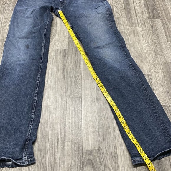 LEVI'S 559 Boot Cut Stretch Med Wash Blue Denim Jeans Men's Size W 36 L 36 - Picture 10 of 12